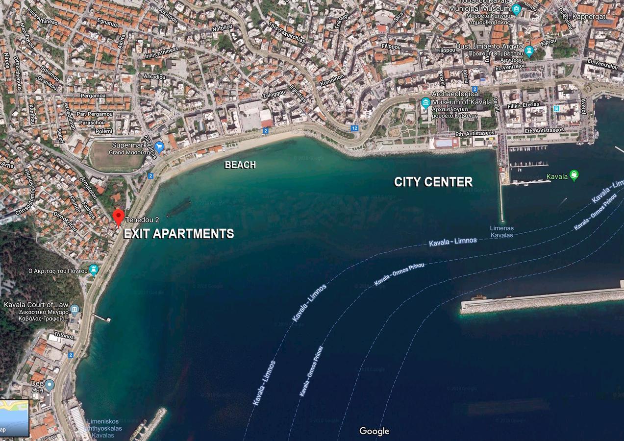 Exit Apartments Kavála Kültér fotó