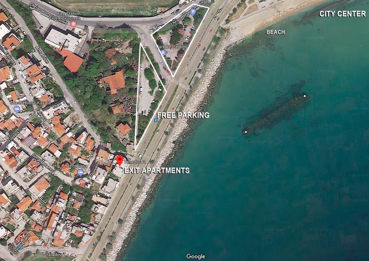Exit Apartments Kavála Kültér fotó